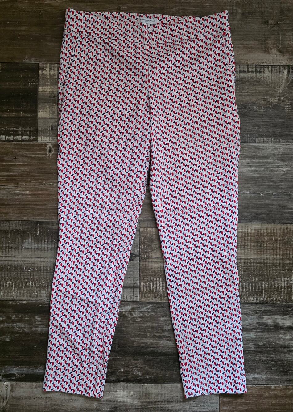Carolina Belle Montréal Pullon Stretch Leggings Pants Size 12